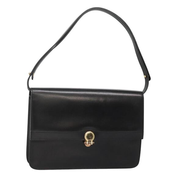 DIOR Shoulder Bag Leather Black - Picture 1 of 12